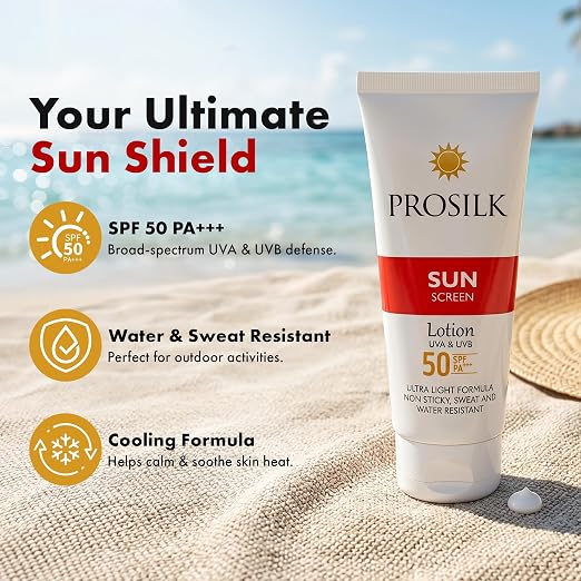 Prosilk Sunscreen Lotion SPF 50 PA+++ 50g